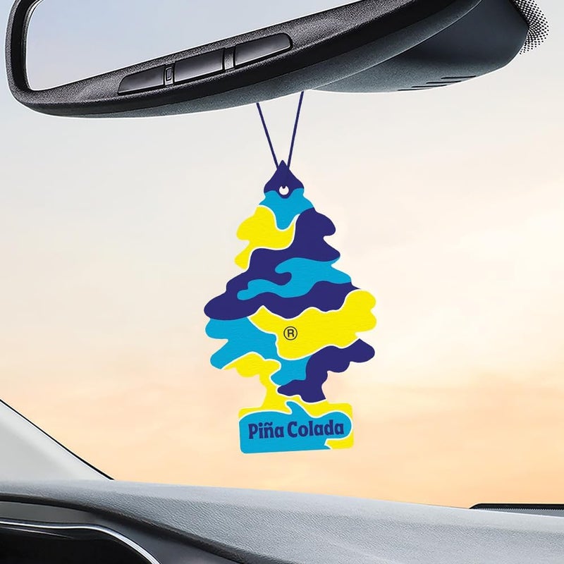 LITTLE TREES Car Air Freshener | Hanging Tree Provides Long Lasting Scent for Auto and Home | PiÃ±a Colada, 24 Air Fresheners - Image 5